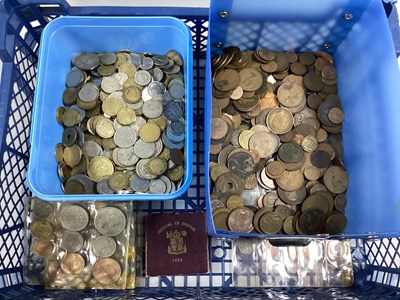 Lot 58 - Large Collection Of GB And World Coins,...