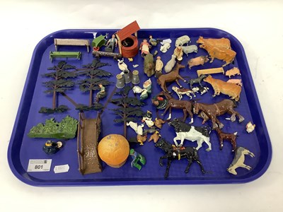 Lot 801 - A Quantity of Mid XX Century Lead Figures, by...