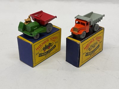 Lot 875 - Two Original Matchbox Lesney Moko 1-75's No 2...
