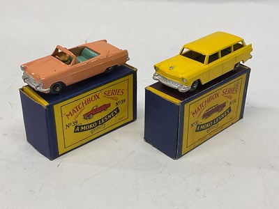 Lot 876 - Two Original Matchbox Lesney Moko 1-75s No 31...