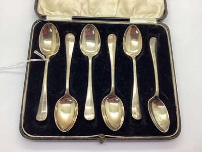 Lot 18 - A Set of Six Hallmarked Silver Hanoverian...