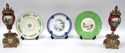 Lot 1205 - Royal Crown Derby W.E.J Dean hand-painted...
