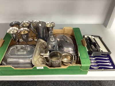 Lot 213 - An Antique Old Sheffield Plate Inkstand,...
