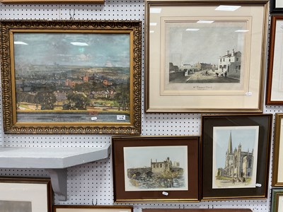 Lot 1518 - Stanley Royle Sheffield From Crookes, colour...