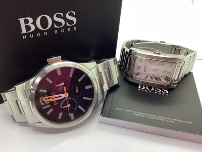 Lot 286 - Hugo Boss Modern Gent's Wristwatch, together...