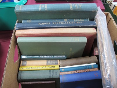 Lot 664 - Old Football Books Dating back to 1895 - all...