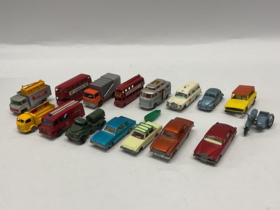Lot 793 - Sixteen Mainly Matchbox 1-75s, both Superfast...