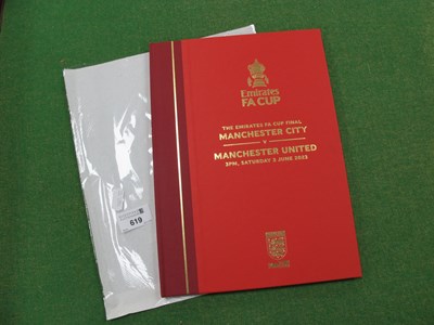 Lot 619 - Hardback 2023 FA Cup Final Manchester City v....