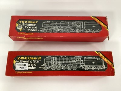 Lot 792 - Two boxed Hornby 00 gauge locomotives: R065...
