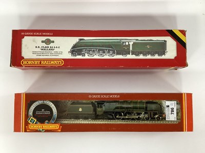 Lot 786 - Two boxed Hornby 00 gauge locomotives: R350 A4...