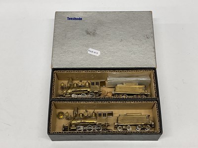 Lot 862 - Two HOn3 Narrow Gauge All Brass U.S.A Outline "...