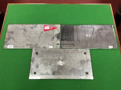 Lot 311 - Railwayana - Two 'BR' Carriage Mirrors....