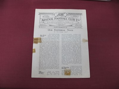 Lot 585 - Arsenal v. Sheffield United 1924/5, this large...