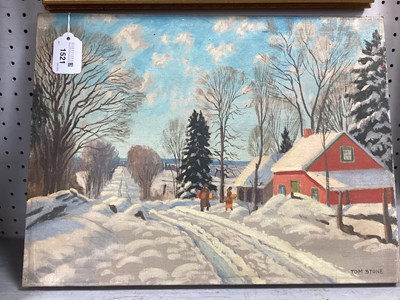 Lot 1521 - Tom Stone (Canadian 1894-1978) Figures by...
