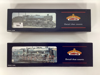 Lot 784 - Two boxed Bachmann 00 gauge ex-LMS 4-6-0...