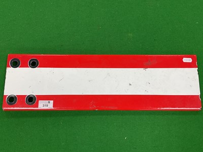 Lot 319 - Railwayana - A Shunt / Calling On Enamel...