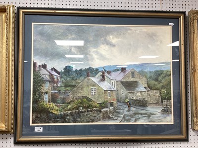 Lot 1504 - Joan Willis (Sheffield Artist), 'Wet Roof Tops,...
