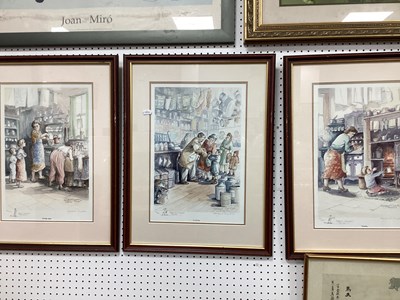Lot 1536 - Margaret Clarkson 'Co-op Day', 'Porridge Again'...