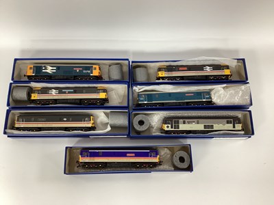 Lot 578 - Four 'OO' Gauge/4mm Class 73 Bo-Bo...