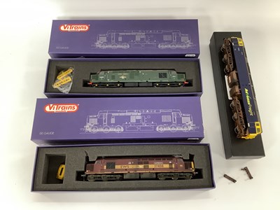 Lot 628 - Three V.Trans 'OO' Gauge/4mm Boxed Diesel...