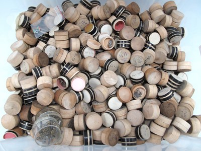 Lot 1384 - Watch Parts: Pinions, teeth, solid and hollow...