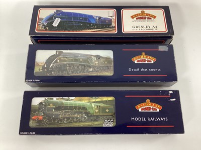 Lot 603 - Three Bachmann 'OO' Gauge/4mm Boxed Steam...