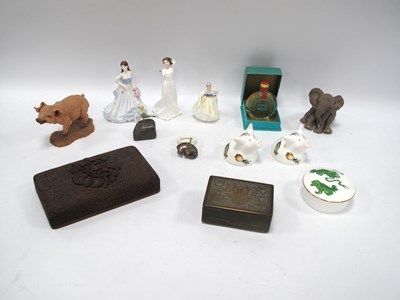Lot 1435 - Blau-Gold Boxed Perfume, carved Indian box...
