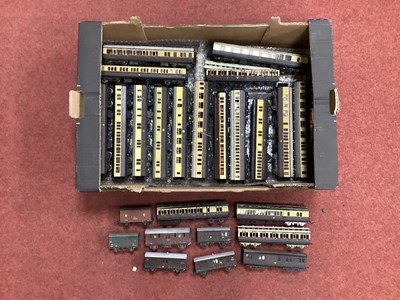 Lot 345 - Forty-one kit-built 00 gauge rolling stock...