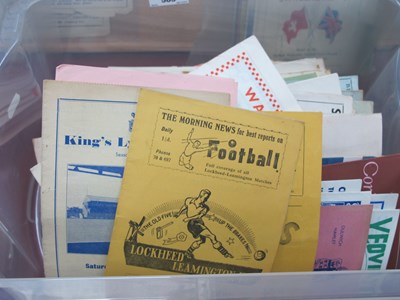 Lot 583 - Non-League Football Progammes, approximately...