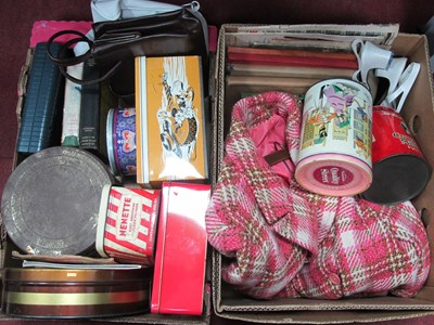 Lot 1049 - Julius Wool Coat, Canda shoes, handbags, tins,...