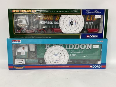 Lot 750 - Two Corgi 1:50 Scale Diecast Model Commercial...