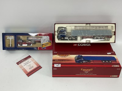 Lot 734 - Two Corgi 1:50 Scale Diecast Model Commercial...