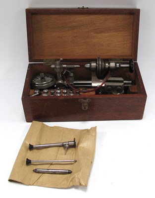 Lot 1364 - Wolf Jahn Co, Frankfurt Watch-Makers Lathe and...