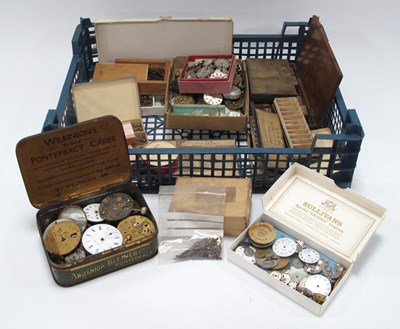 Lot 1252 - White Enamel Pocket and Other Enamel Dials,...