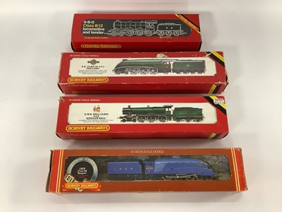 Lot 625 - Four boxed Hornby 00 gauge locomotives and...