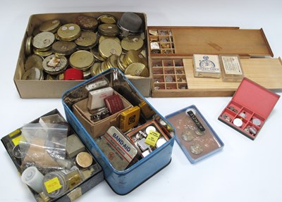 Lot 1261 - Clock Pointers, clock movements, conical pins...