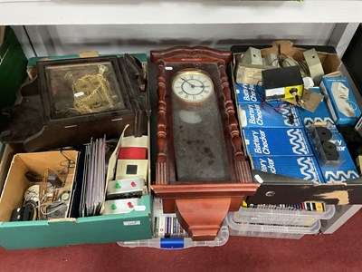 Lot 1034 - Quartz Alarm Clocks, battery checkers boxed....