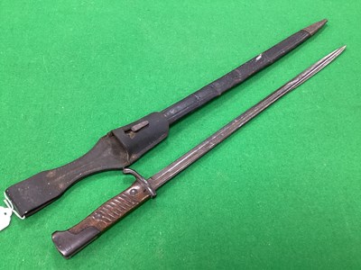 Lot 514 - WWI Imperial German M1898 n/A Bayonet,...
