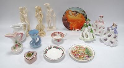 Lot 1225 - Royal Worcester 'Sweet' Figurines 'Holly',...