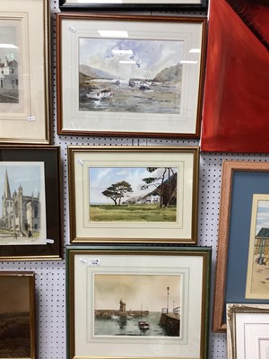 Lot 1516 - Colin George (Somerset Artist), Port Isaac,...