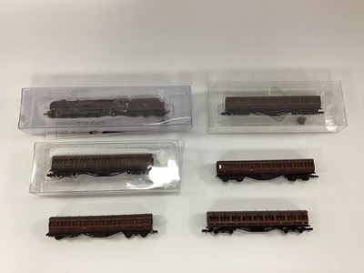 Lot 816 - A Boxed Graham Farish N Gauge Stanier "Duchess...