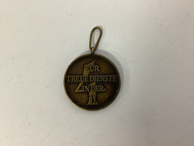 Lot 558 - WWII Third Reich German SS 4-Year Long Service...