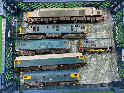 Lot 481 - Six 00 gauge diesel locomotives, including:...