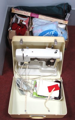 Lot 1374 - New Home Electric Sweing Machine, untested,...
