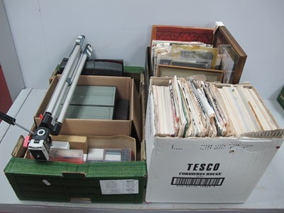 Lot 1077 - Slides, including: motorbikes, stationary...