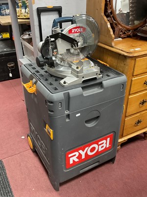 Lot 1150A - Tools, Ryobi CSC-18/5 toolbox with a CMS-1801...