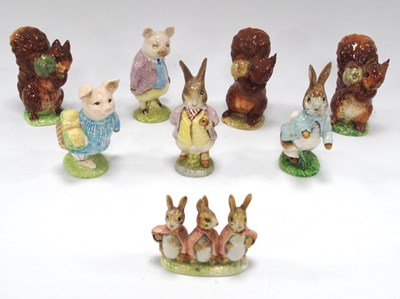 Lot 1285 - Beswick Beatrix Potter Figures to include...