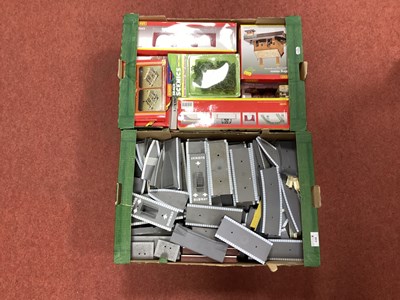 Lot 436 - A large quantity (in two boxes) of Hornby 00...