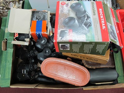 Lot 1105 - Binoculars: Miranda 8 x 40 boxed, Hanimex 12 x...