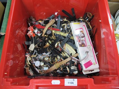 Lot 1106 - Spares or Repairs; Assorted Wristwatch Parts :-...